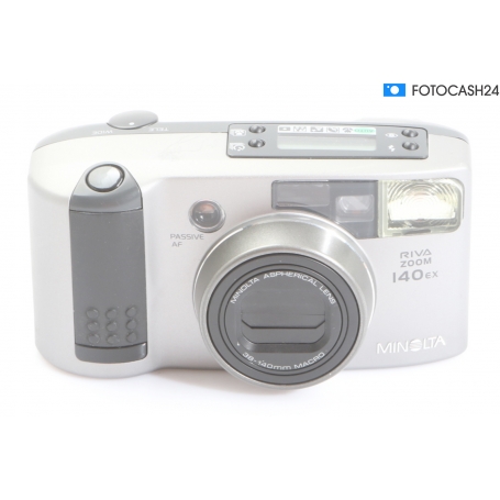 Minolta Riva Zoom 140 ex mit 38-140mm Macro Lens (286522)