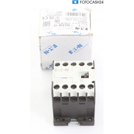 Eaton DILEM-10 24V50HZ Leistungsschütz Leistungsschalter 3 Schließer 4kW (286711)