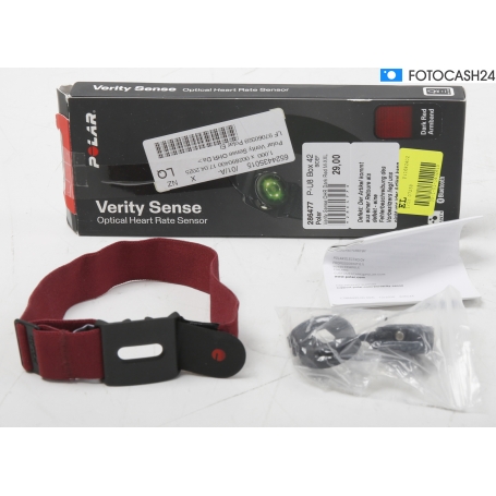Polar Verity Sense OHR Dark Red M-XXL (286477)