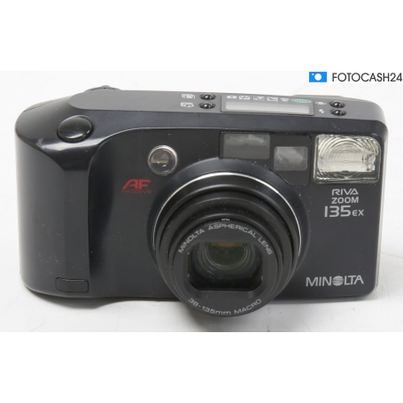 Minolta Riva Zoom 135 ex mit 38-135mm Macro Lens (286587)