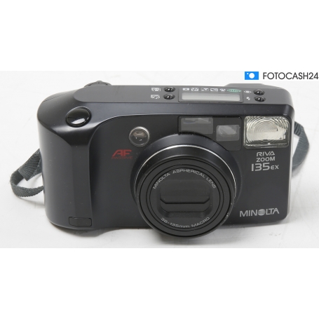 Minolta Riva Zoom 135 ex mit 38-135mm Macro Lens (286588)