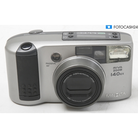 Minolta Riva Zoom 140 ex mit 38-140mm Macro Lens (286601)