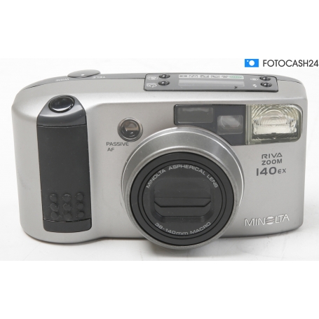 Minolta Riva Zoom 140 ex mit 38-140mm Macro Lens (286602)