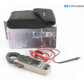 Voltcraft VC-533 Stromzange Strommessgerät Spannungsprüfer True RMS Counts 6000 CAT III 600V schwarz (286655)