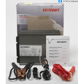 Voltcraft MSW 700-12-G Wechselrichter 700 Watt 10,5-15V/DC Schutzkontakt-Steckdose USB Camping Boot (286674)