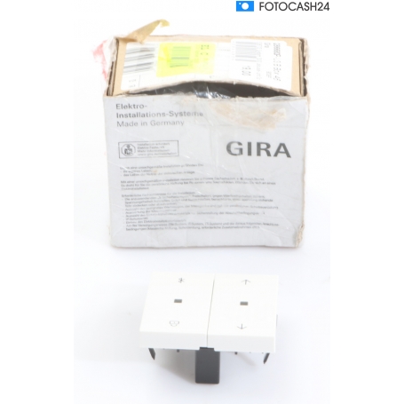 Gira 536703 System 3000 Jalousie- und Schaltuhr BT, System 55, reinweiß glänzend (286683)