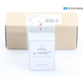 Renkforce RF-3395610 Netzwerkverlängerung LAN 2-Draht 300m Reichweite 200 MBit/s silber (286687)
