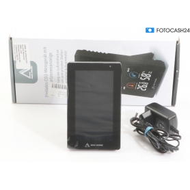 NDIR CO2 Monitor MX6055 CO2-Anzeige CO2-Messgerät Luftmengenmessgerät Temperaturmessung schwarz (286742)