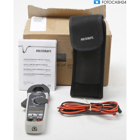 VOLTCRAFT VC-523 Stromzange Multimeter Zangenmessgerät digital CAT III 600V (286780)