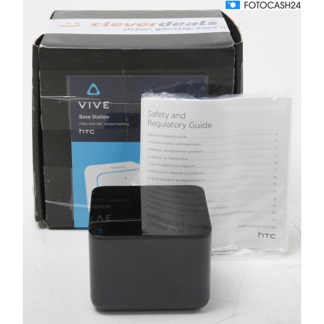 HTC 99HAFS005 Basis Station für HTC Controller Vive Gaming VR schwarz (286785)