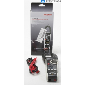 VOLTCRAFT VC-590OLED Stromzange Hand-Multimeter CATII 1000V CATIII 600V 50-60Hz digital schwarz (286871)
