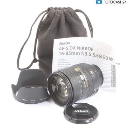 Nikon AF-S 3,5-5,6/16-85 G ED VR DX (283134)