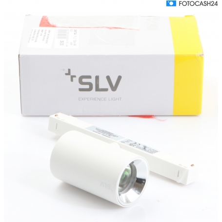 SLV 48V TRACK NUMINOS XS DALI, Spot, weiß / chrom, 8.7W, 670lm, 2700K, CRI90, 55° (1006668) (286734)