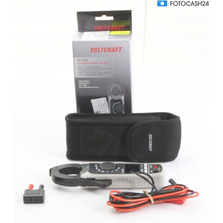 VOLTCRAFT VC-523 Stromzange Multimeter Zangenmessgerät digital CAT III 600V (286944)