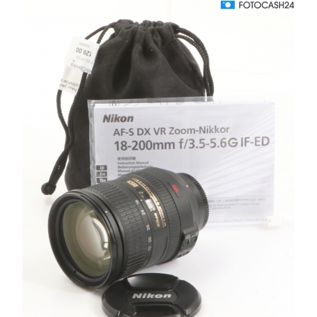Nikon AF-S 3,5-5,6/18-200 IF ED VR DX (287171)