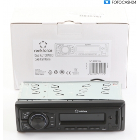 Renkforce RF-ARAR-400 Autoradio DAB-Antenne DAB+ Tuner Bluetooth-Freisprecheinrichtung (287158)