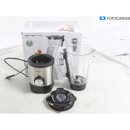 Emerio BL-130988 Standmixer Smoothie-Maker 500 Watt edelstahl schwarz (287116)