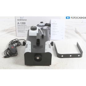 Renkforce A-1200 Nebelmaschine Rauchmaschine Fogger 1,2 Liter 180m³/min grau (287129)