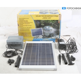 Esotec Siena Plus 101780 Solar-Pumpenset mit Beleuchtung, mit Akkuspeicher 1500 l/h (287449)