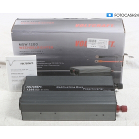 VOLTCRAFT MSW 1200-24-G Wechselrichter 1200W 21-30 V/DC Schraubklemmen Schutzkontakt-Steckdose (287483)