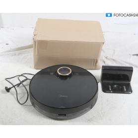Midea Europe M7 pro Saug-und Wischroboter Vibrationswischen 2 Wassertanks App gesteuert fernbedienbar schwarz (287512)