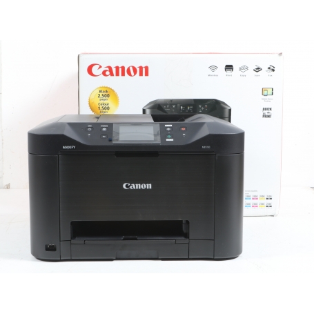 Canon MAXIFY MB5150 Tintenstrahl-Multifunktionsgerät A4 Drucker Scanner Kopierer Fax LAN WLAN Duplex ADF schwarz (280313)