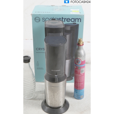 SodaStream Crystal 3.0 Trinkwassersprudler Wassersprudler 615ml schwarz (287331)