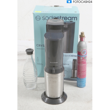 SodaStream Crystal 3.0 Trinkwassersprudler Wassersprudler 615ml schwarz (287340)