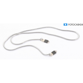 Kameraschlaufe Kamera Kette Kamerakette Kameragurt in Silber Metall (287364)