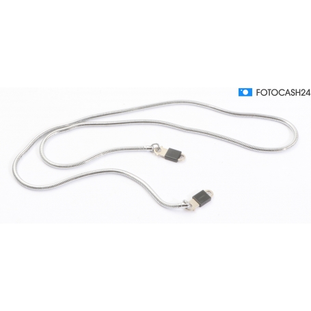 Kameraschlaufe Kamera Kette Kamerakette Kameragurt in Silber Metall (287364)