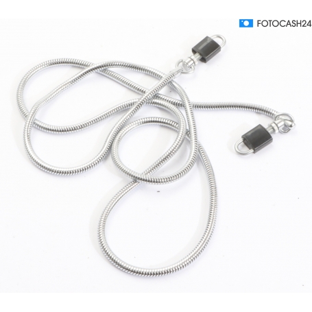 Kameraschlaufe Kamera Kette Kamerakette Kameragurt in Silber Metall (287368)