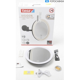 tesa VISIOON LED-Kosmetikspiegel Schwarz (287584)