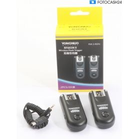 Yongnuo 2x Set Blitzgerät Auslöser Controller RF-603N II (287627)