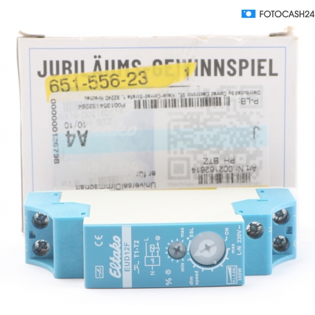 Eltako 21100830 Universal Hutschienen-Dimmer Dimmschalter 400W 230V blau (287905)