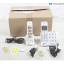 Geemarc Mobility Pack schnurloses Telefon analog Anrufbeantworter Freisprechen weiß (287664)