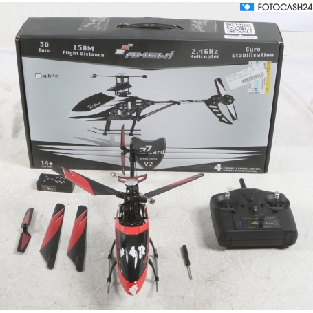 Buzzard V2 Single-Rotor-Helikopter rot (287670)