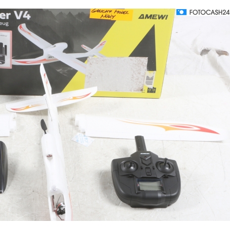 Amewi Skyrunner V3 Gyro RC Motorflugmodell Flugzeug RtR 750 mm 2,4 GHz (287703)