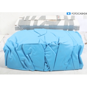 BWT 42554 Poolfolie für Rundbecken, ohne Biese, Stärke 0,60mm, Ø 460x125cm, blau (287777)