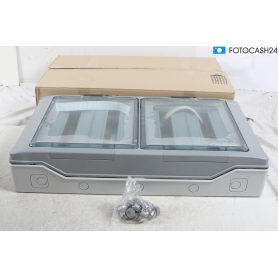 Legrand 601988 Feuchtraumverteiler Plexo³ IP65 IK09 4-reihig 72 Module, Aufputz, Grau (287781)