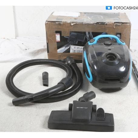 Emerio VE-112682.8 ECO Staubsauger Bodenstaubsauger Beutel 2,5 Liter 800 Watt schwarz blau (287795)