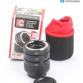 Caruba Zwischenringe Extension Tubes 12/20/36 für Nikon (288059)