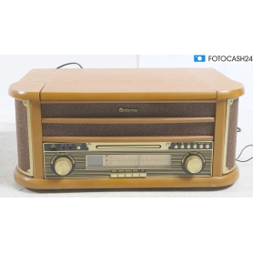 Denver MCR-50 MK3 Retro Musik-Center mit Plattenspieler CD Kassette USB MP3 (287088)