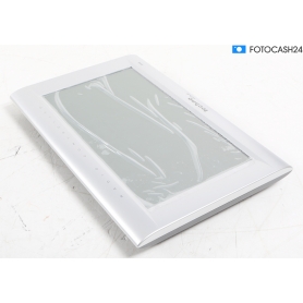 Technoline WS 8009 Jumbo Funk-Wanduhr Raumklima Wochentage silber (287450)