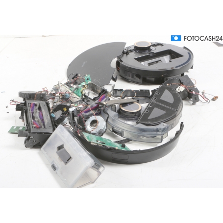 Midea Europe M7 pro Saug-und Wischroboter Vibrationswischen 2 Wassertanks App gesteuert fernbedienbar schwarz (287681)