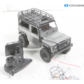 Amewi D90X12 Scale Brushed 1:12 RC Modellauto Elektro Scale Crawler Allradantrieb 4WD Bausatz 2,4GHz silber (287702)