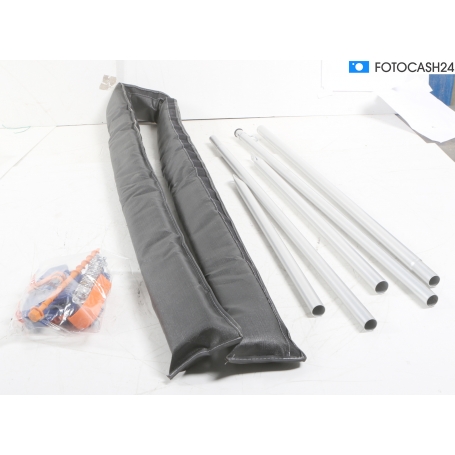 WIGO Ausgleichspolster inkl.Andruckstange / Sturmstange / Markisenklemme, Gr. XL 260-274cm (287801)