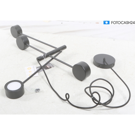 Nordlux Clyde Pendelleuchte, 16W, 350lm, 2700K, schwarz (2010803003) (288040)