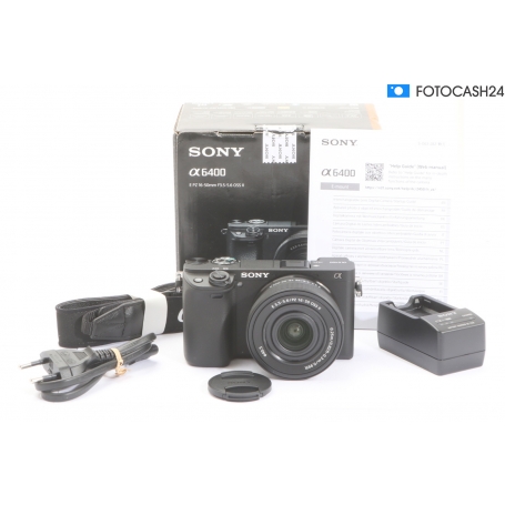 Sony Alpha 6400 mit Sony E PZ 16-50 OSS II Objektiv (288604)