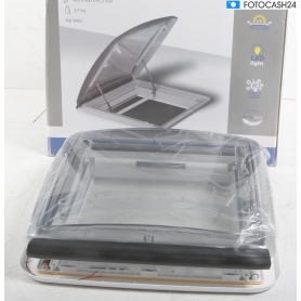 roofSTAR Dachhaube, 400x400mm, ohne Zwangsbelüftung, manuell, LED (287141)