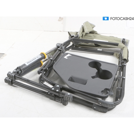 Campwerk Campingstuhl mit Schaukelfunktion und Ablage (287154)